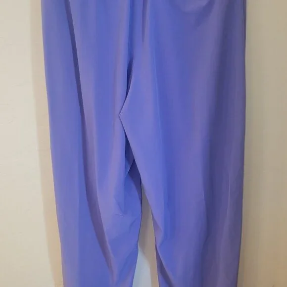 Athleta Pants size 8 Lavender Purple Drawstring Lightweight 8T - Picture 7 of 12